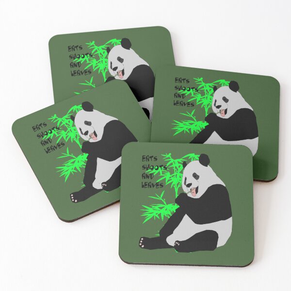 Item preview, Eats Shoots and Leaves Fun Pun Quote 3 designed and sold by taiche.
