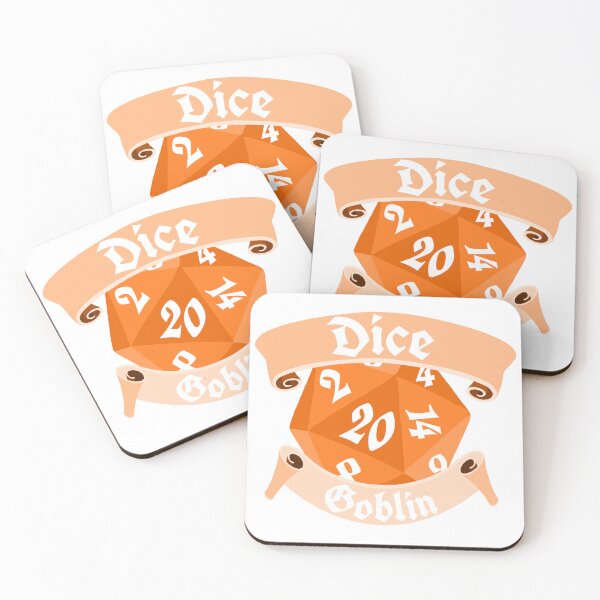 Item preview, Dice Goblin Orange designed and sold by NCalTrinketGal.
