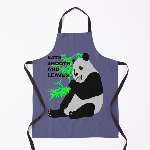 Item preview, Eats Shoots and Leaves Fun Pun Quote designed and sold by taiche.