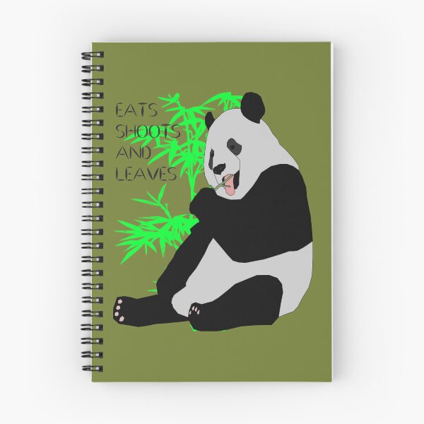 Item preview, Eats Shoots and Leaves Fun Pun Quote 2 designed and sold by taiche.
