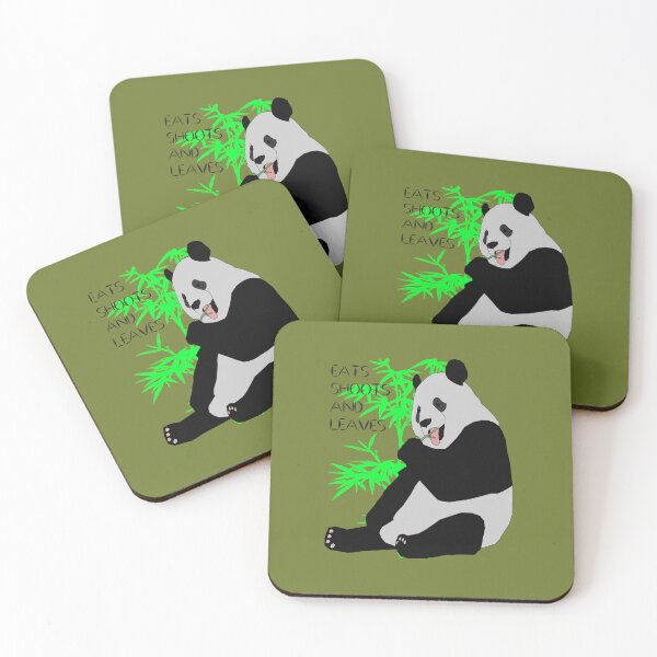 Item preview, Eats Shoots and Leaves Fun Pun Quote 2 designed and sold by taiche.
