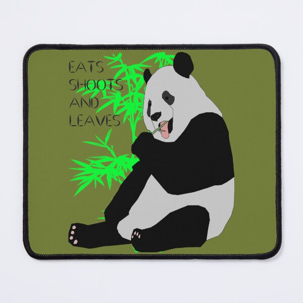 Item preview, Eats Shoots and Leaves Fun Pun Quote 2 designed and sold by taiche.