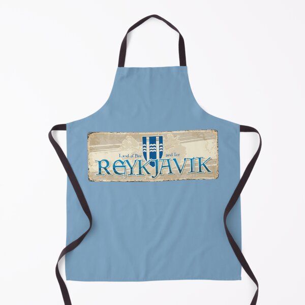 Item preview, REYKJAVIK City Iceland Flag Sticker T-Shirt 01 designed and sold by LocationInks.