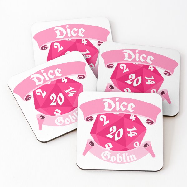 Item preview, Dice Goblin Pink designed and sold by NCalTrinketGal.