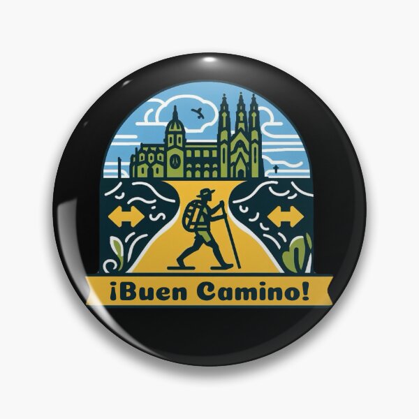 Item preview, Buen Camino - Camino de Santiago - Shirt, Mug, Sticker, etc designed and sold by cloudhiker.