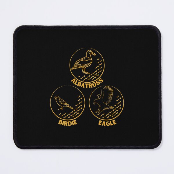Item preview, Gold Golf Lovers Goals Birdie Eagle Albatross designed and sold by StoneybrokeM.