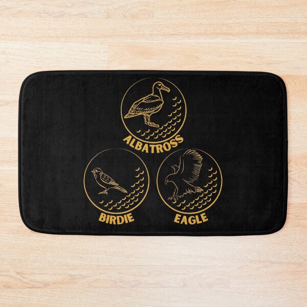 Item preview, Gold Golf Lovers Goals Birdie Eagle Albatross designed and sold by StoneybrokeM.