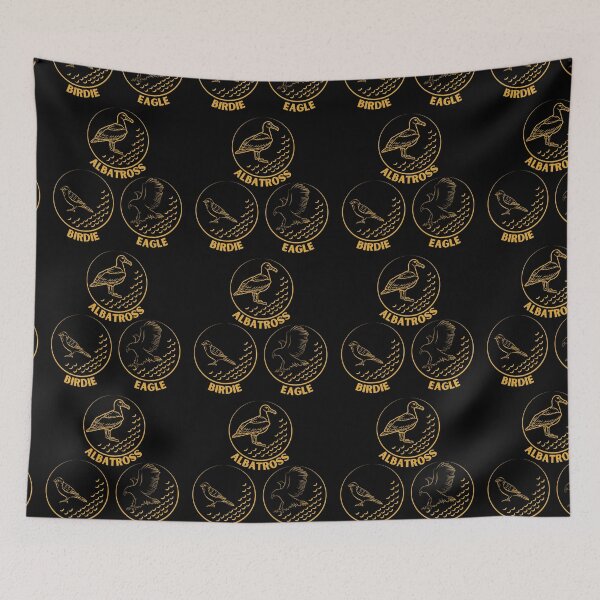 Item preview, Gold Golf Lovers Goals Birdie Eagle Albatross designed and sold by StoneybrokeM.