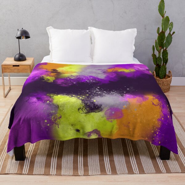 Item preview, Impossible Dream - Purple Orange Yellow Abstract designed and sold by Joey Santiago.