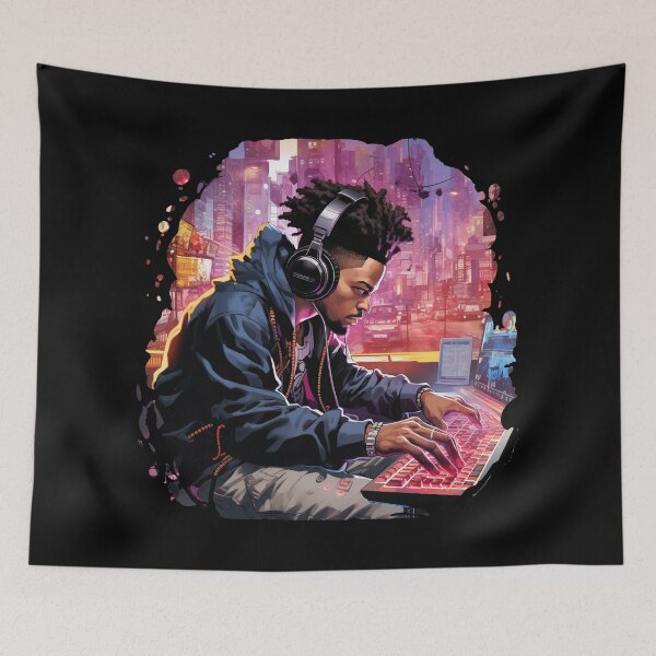 Item preview, Black Gamer  designed and sold by UrbanChillz.