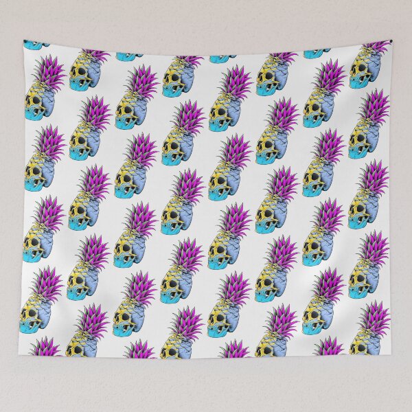 Item preview, Skull Pineapple Metamorphosis in White designed and sold by Hellagreat.