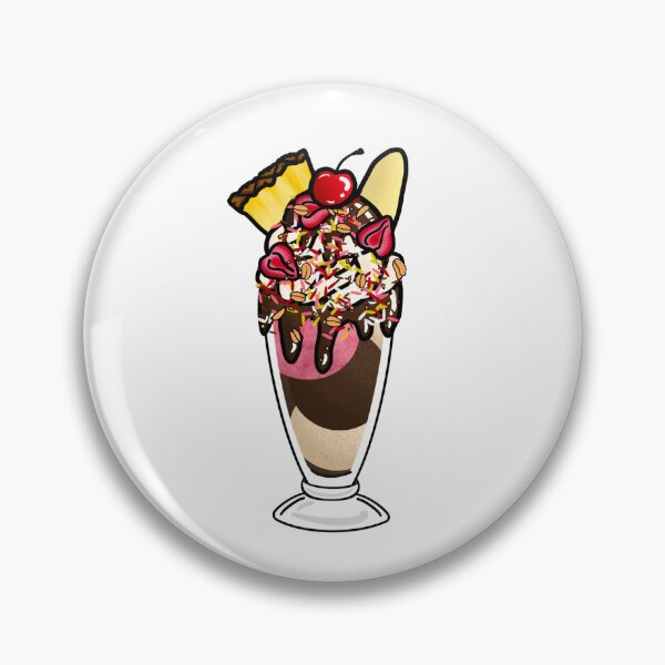 Item preview, Banana Split Monstershake designed and sold by honeybeepaper.