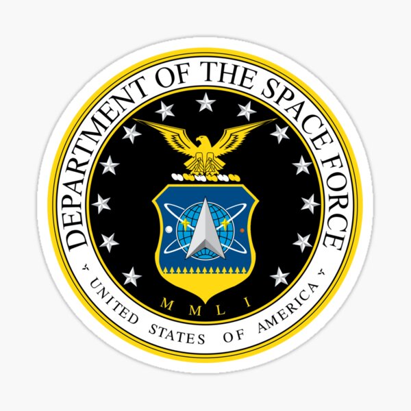 United States Space Force Pew Pew Ship Decal Wall Decor Bumper Laptop Sticker 