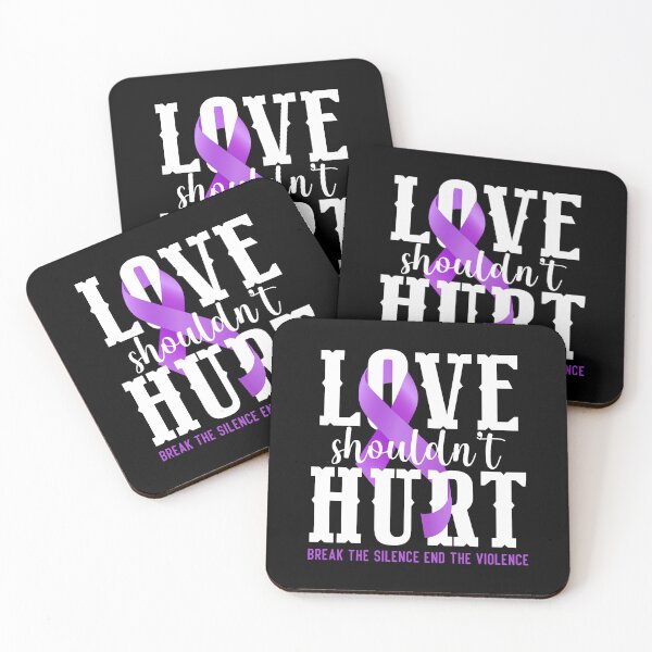 Item preview, Domestic Violence Awareness Shirt Love Shouldn't Hurt designed and sold by millionair3.