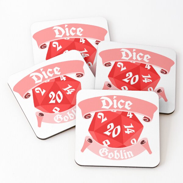 Item preview, Dice Goblin Red designed and sold by NCalTrinketGal.