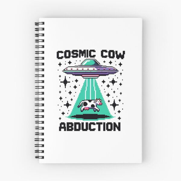 Item preview, Cosmic Cow Abduction - 8-bit Pixelated Gaming Adventure designed and sold by PixelPunkster.