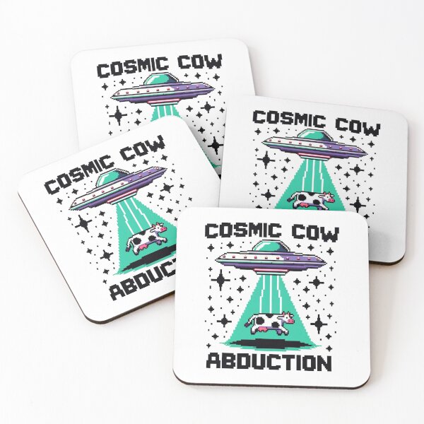 Item preview, Cosmic Cow Abduction - 8-bit Pixelated Gaming Adventure designed and sold by PixelPunkster.
