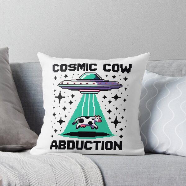 Item preview, Cosmic Cow Abduction - 8-bit Pixelated Gaming Adventure designed and sold by PixelPunkster.