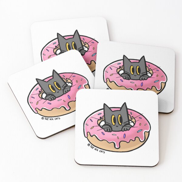 Item preview, Donut Cat designed and sold by TheVixCats.