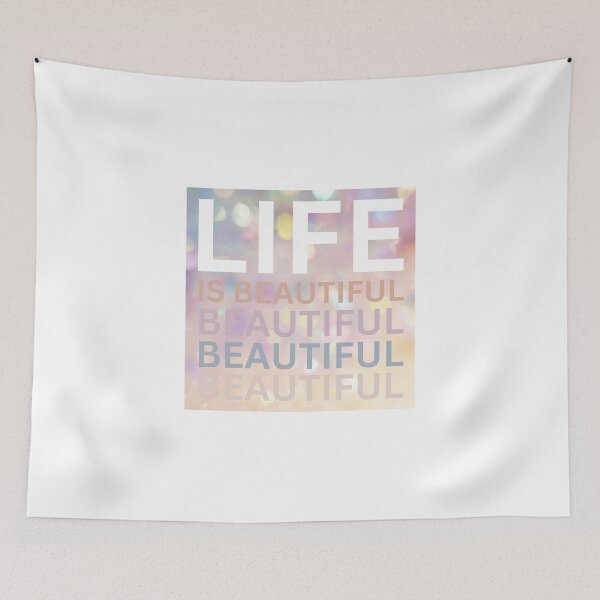 Item preview, Life is beautiful Pastel Confetti designed and sold by WildBeauty.