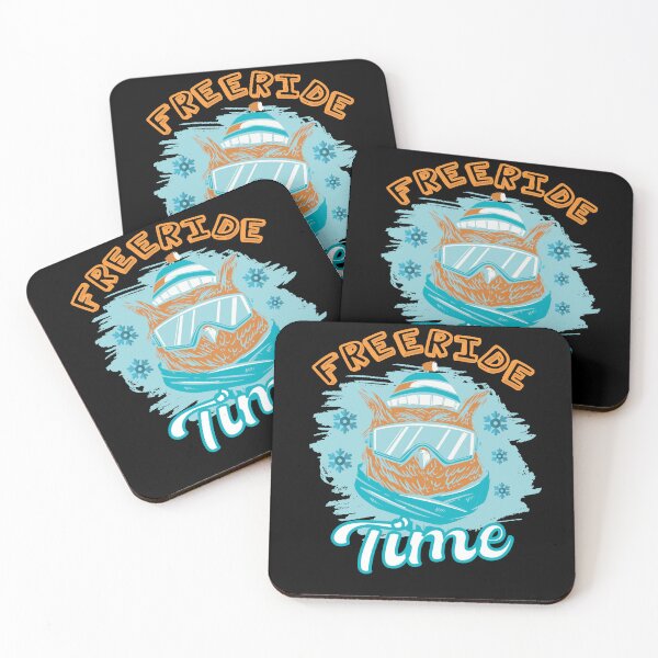 Item preview, Freeride time - skier gift - skier birthday - ski designed and sold by tets.