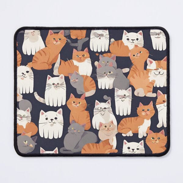 Item preview, cats socute digital paper designed and sold by pig2u.