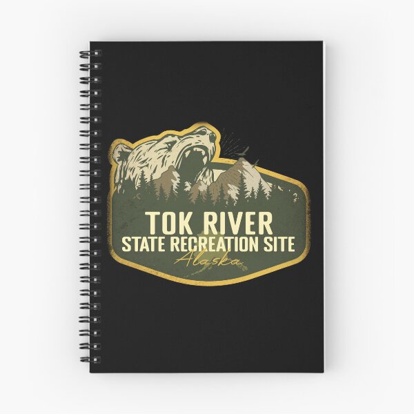 Item preview, Tok River State Recreation Site Alaska - Retro Badge Camping Hiking Outdoor Adventure designed and sold by mountainfad.