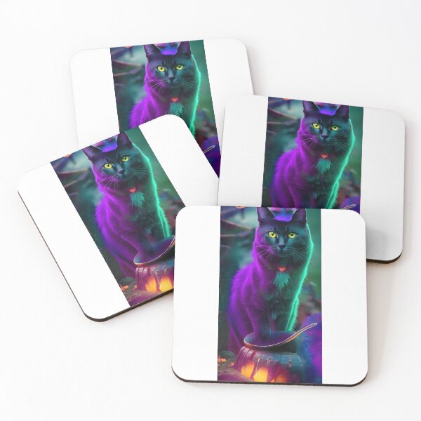 Item preview, Wicca Cat_1 designed and sold by World of Printed Art ..