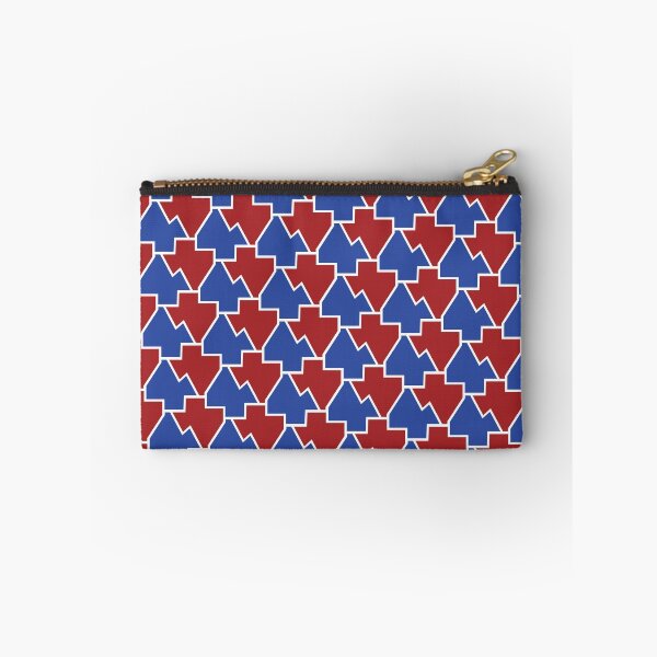 Item preview, Texas Forever - Red & Blue Tex-agon Pattern designed and sold by SombreroCraft.