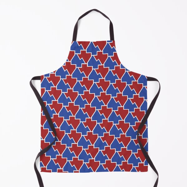 Item preview, Texas Forever - Red & Blue Tex-agon Pattern designed and sold by SombreroCraft.
