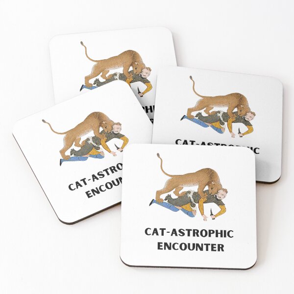 Item preview, CAT-ASTROPHIC ENCOUNTER - Persian (iran) design designed and sold by Persian Pride Official.