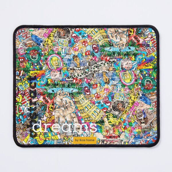 Item preview, Vibrant, colorful abstract design: people, music and more! designed and sold by IKOS HOME.