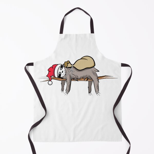 Item preview, Christmas xmas Santa Claus sloth funny this morning animals comic Santa Claus designed and sold by AndreMi.