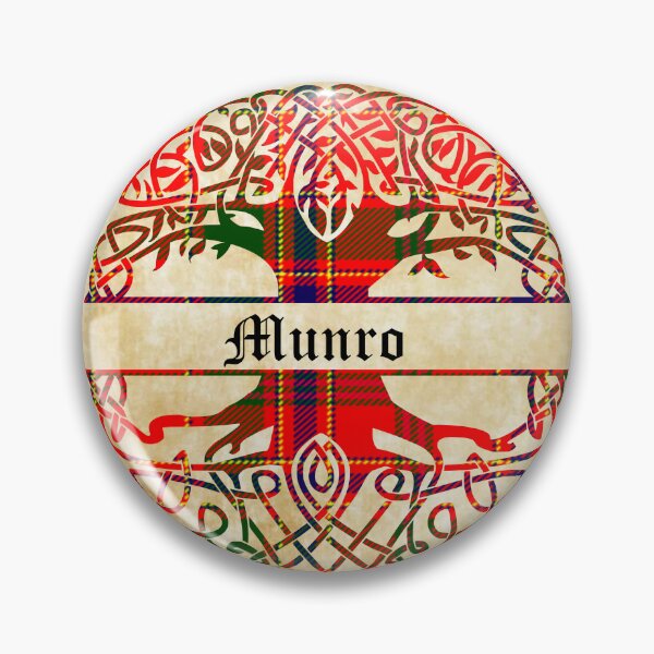 Item preview, Munro Tree of Life Clan Scottish Surname tartan designed and sold by BagTown Clans.