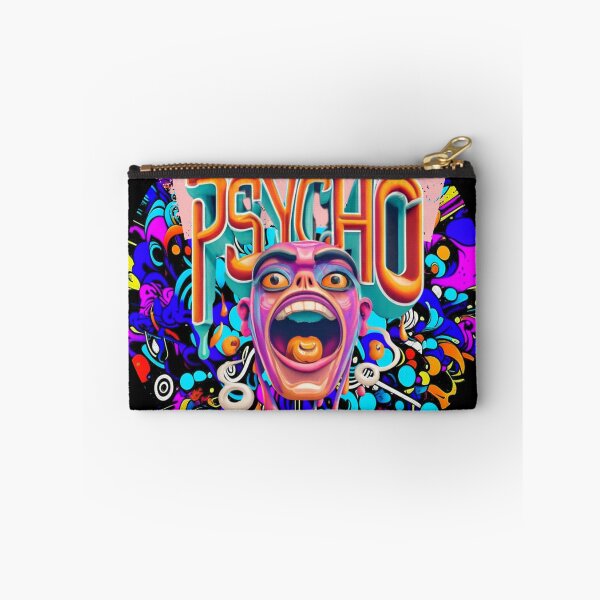 Item preview, Psycho - Vibrant Abstract Design designed and sold by MegaDirt.