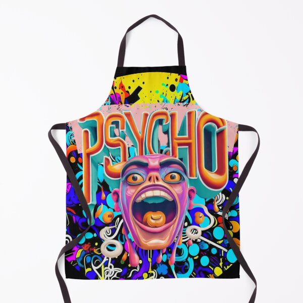 Item preview, Psycho - Vibrant Abstract Design designed and sold by MegaDirt.