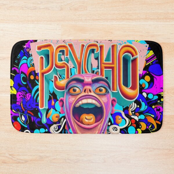 Item preview, Psycho - Vibrant Abstract Design designed and sold by MegaDirt.