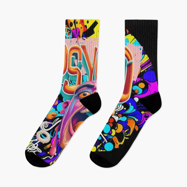 Item preview, Psycho - Vibrant Abstract Design designed and sold by MegaDirt.