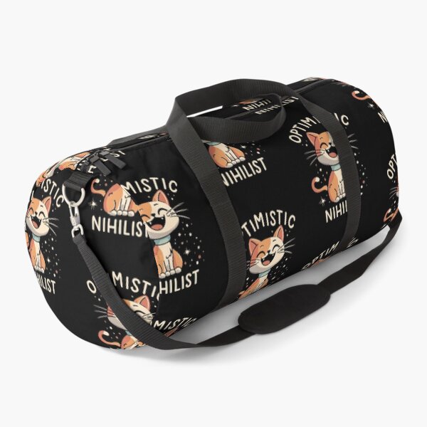Item preview, Happy Cartoon Cat - Optimistic Nihilist designed and sold by Shirtlify.