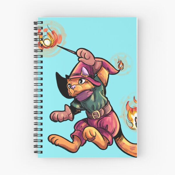 Item preview, Fire Wizard firing a fire spell designed and sold by YazminCityArts.
