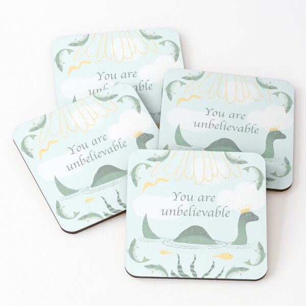 Item preview, Loch Ness Monster Thank You or Encouragement Card or Gift designed and sold by Amy Hadden.