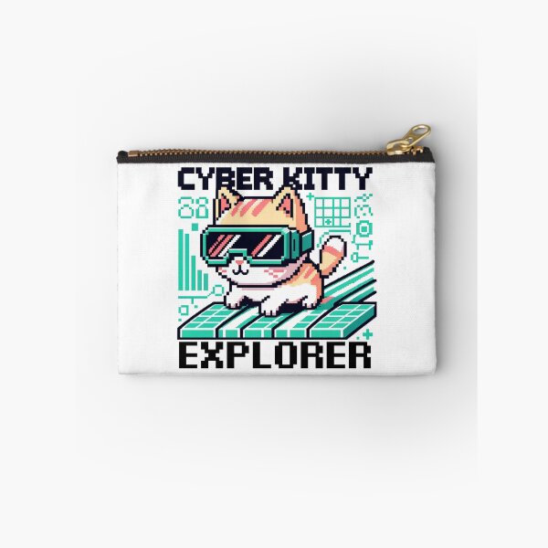 Item preview, Cyber Kitty Explorer - 8-Bit Pixel Adventure designed and sold by PixelPunkster.