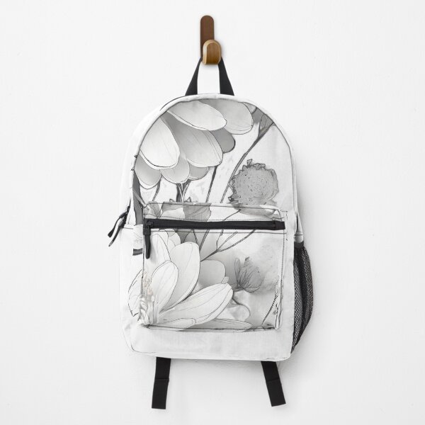 Item preview, My wild flowers - harmony and nature, white, gray colors. designed and sold by My-fake-places.