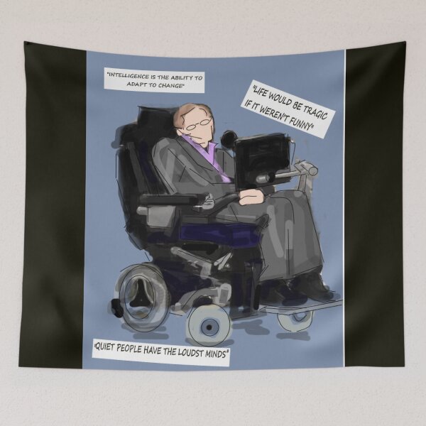 Item preview, stephen hawking designed and sold by Dassy86.