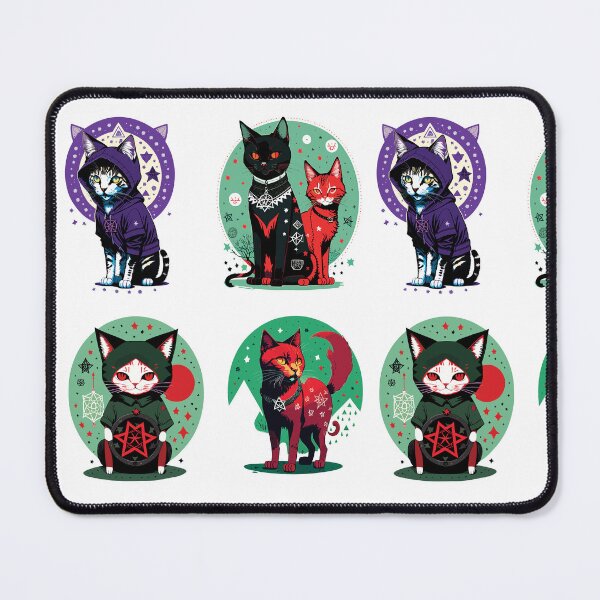 Item preview, Cats sticker pack designed and sold by necrovortex.