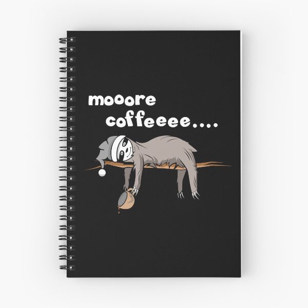 Item preview, more coffee cafe sloth funny this morning animals comic designed and sold by AndreMi.
