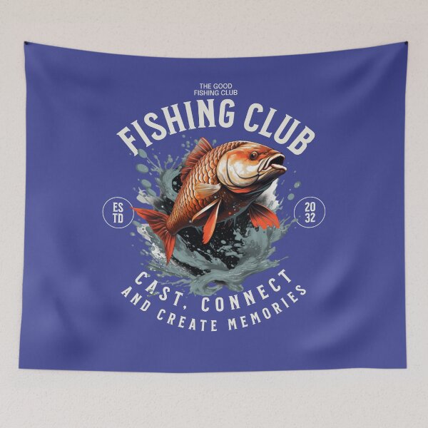 Item preview, Fishing club - Bow fishing - Bassmasters - Bonefish - Fishing Rod holder - Fishing is my life designed and sold by JansenGS.