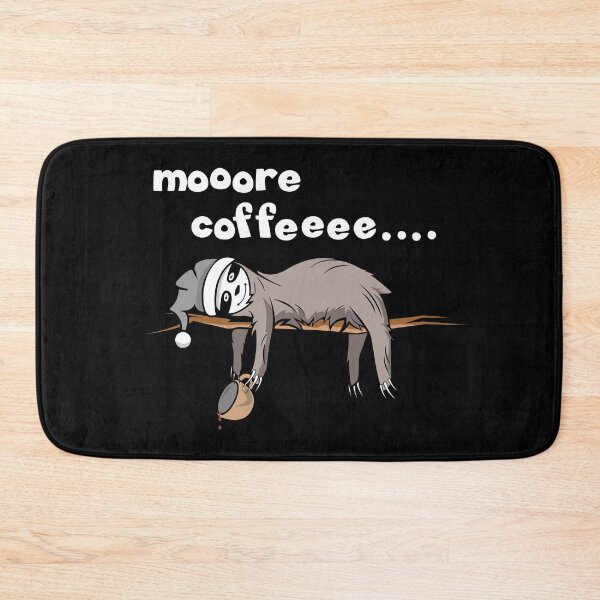 Item preview, more coffee cafe sloth funny this morning animals comic designed and sold by AndreMi.