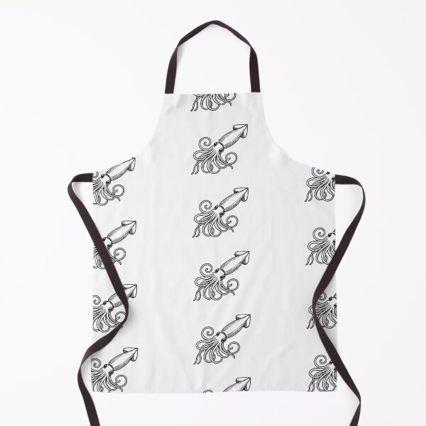 Item preview, Elegant Squid Line Art designed and sold by Talorth.