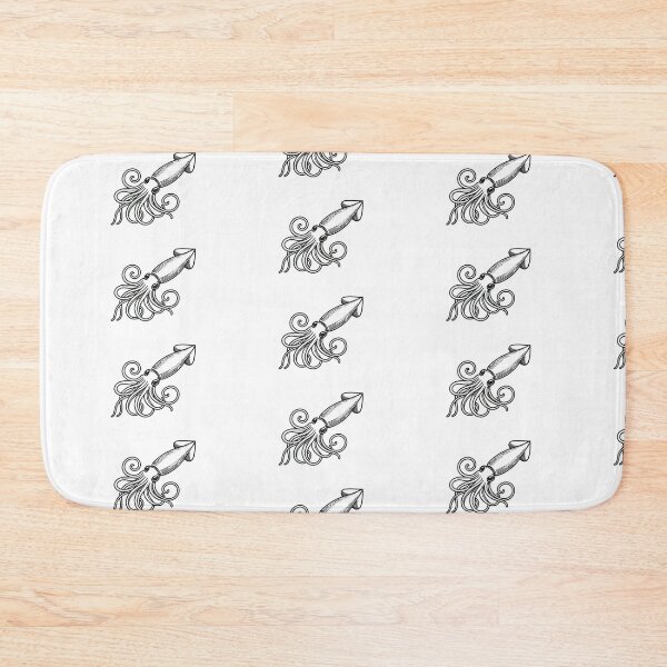 Item preview, Elegant Squid Line Art designed and sold by Talorth.